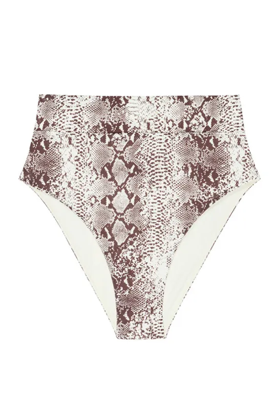 Sorrento Bottom - Snake sold by Monday Swimwear
