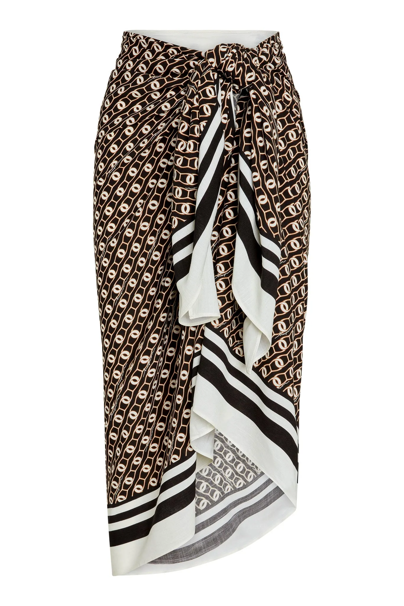 Marina Piccola Sarong - Geo Lynx sold by Monday Swimwear