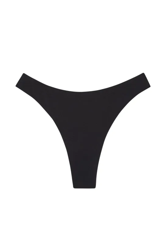 Capri Thong - Black sold by Monday Swimwear
