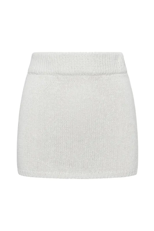 Venice Skirt - White sold by Monday Swimwear