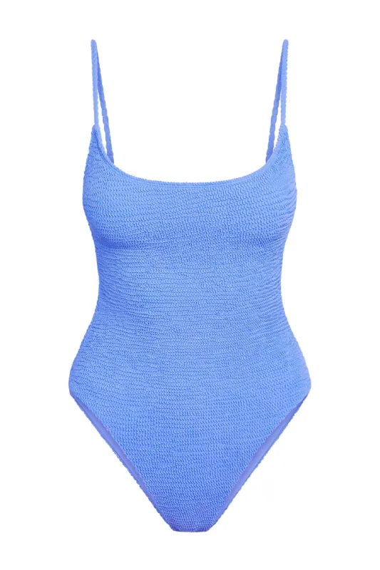 Bahamas One Piece - Pool Crinkle sold by Monday Swimwear