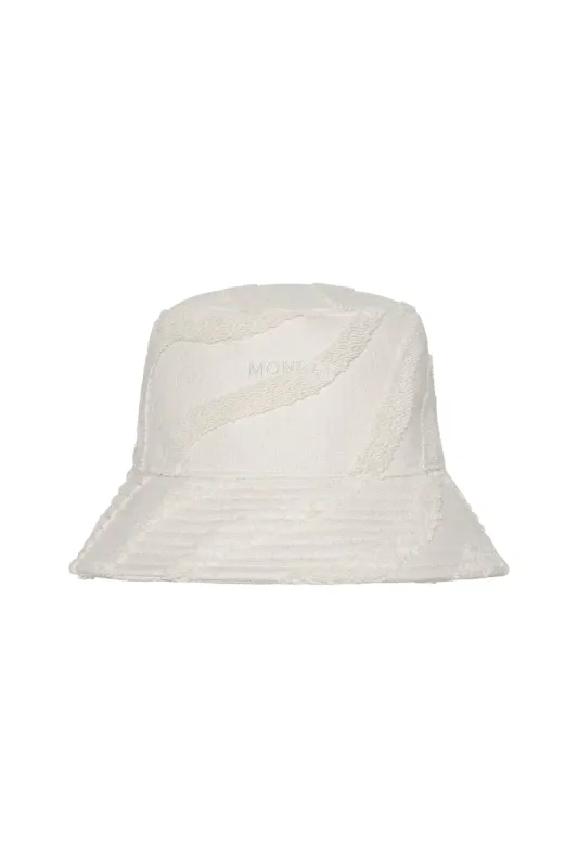 Marina Bucket Hat - Ivory sold by Monday Swimwear
