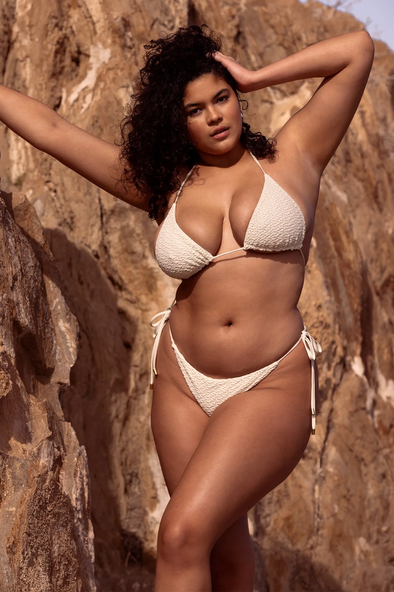Palma Bottom - Ivory Crochet sold by Monday Swimwear product image thumbnail 5