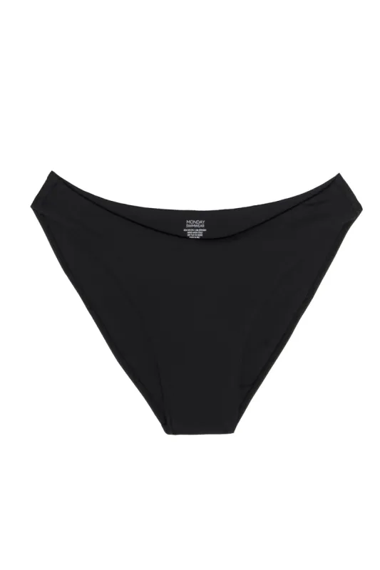 Seychelles Bottom - Black (Modest Coverage) sold by Monday Swimwear