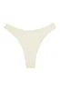 Capri Thong - Ivory sold by Monday Swimwear