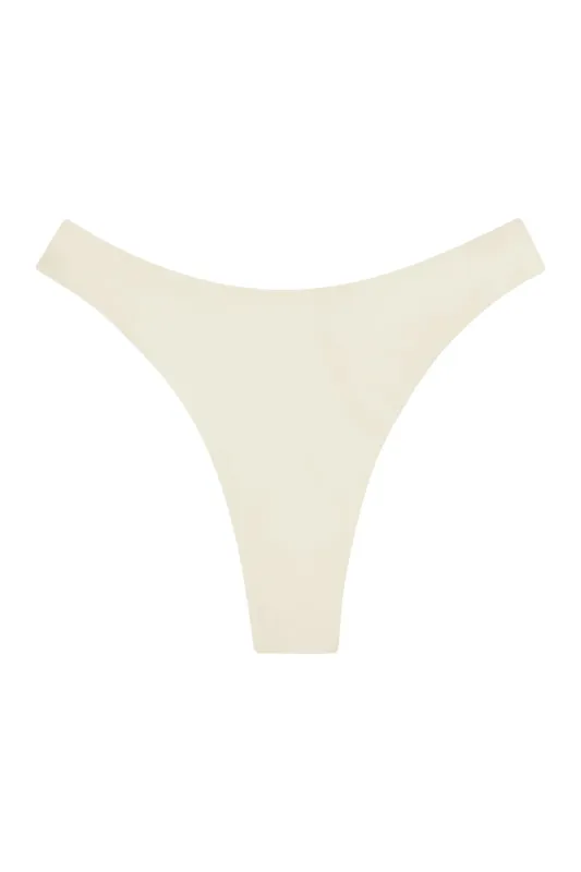 Capri Thong - Ivory sold by Monday Swimwear