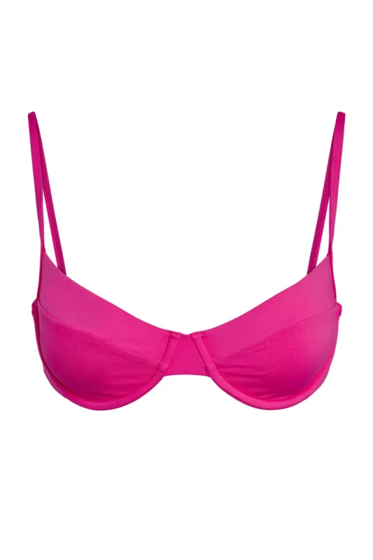 Maui Top - Dragon Fruit sold by Monday Swimwear