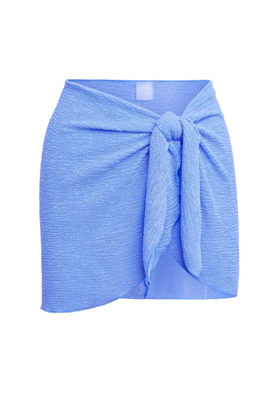 St. Barth's Skirt - Pool Crinkle sold by Monday Swimwear