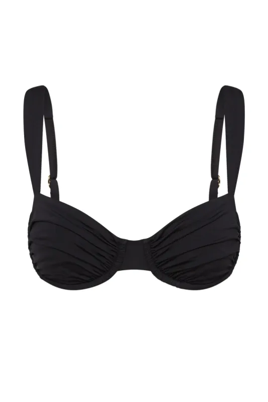 Malibu Top - Black sold by Monday Swimwear