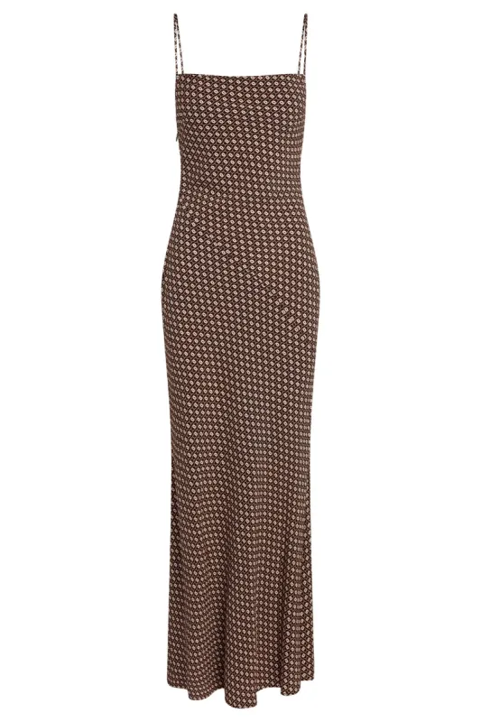 Cote D'azur Dress - Geo Lynx sold by Monday Swimwear