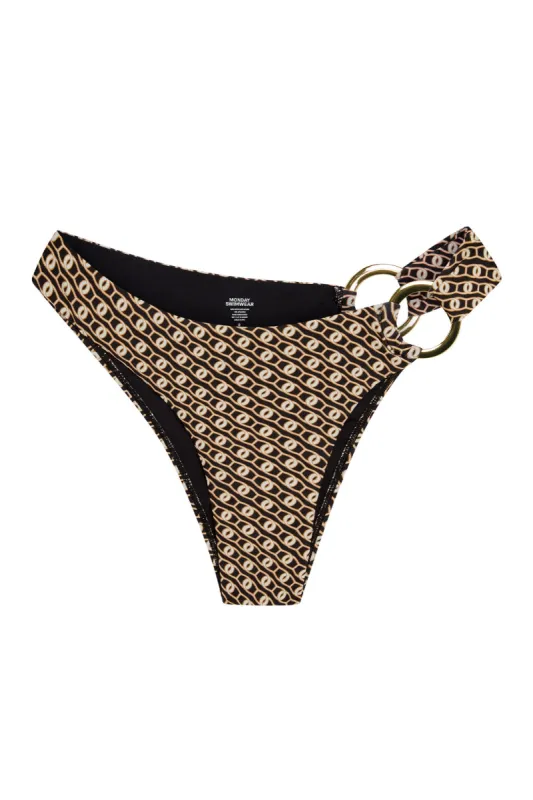 Bronte Bottom - Geo Lynx sold by Monday Swimwear