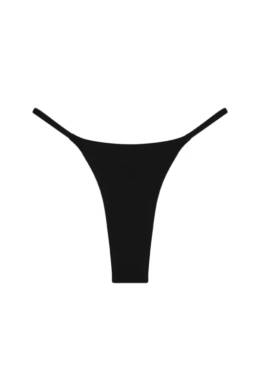 Brazil Thong - Black sold by Monday Swimwear