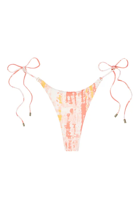 Hanalei Bottom - Sunset Tie Dye sold by Monday Swimwear