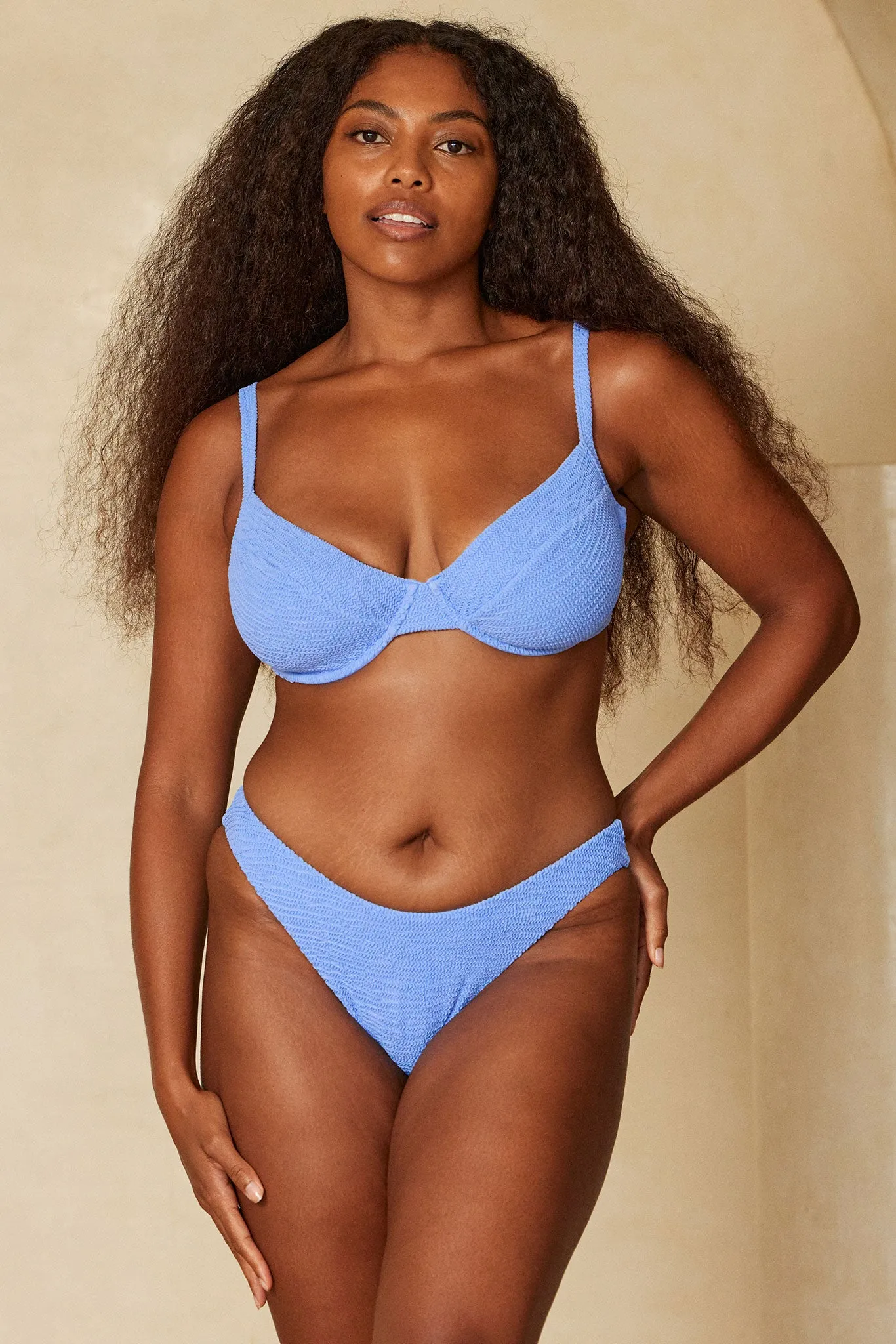 Byron Bottom - Pool Crinkle sold by Monday Swimwear product image thumbnail 4