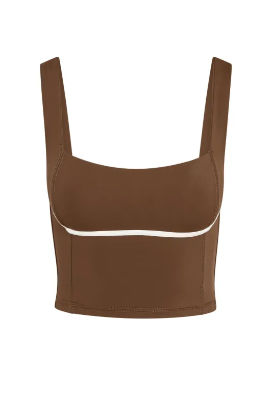 Zion Tank - Cliffside/Ivory sold by Monday Swimwear