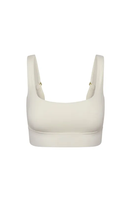 Denali “The Devin Bra” - Ivory sold by Monday Swimwear