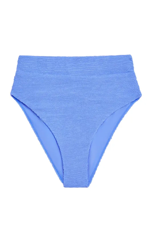 Sorrento Bottom - Pool Crinkle sold by Monday Swimwear