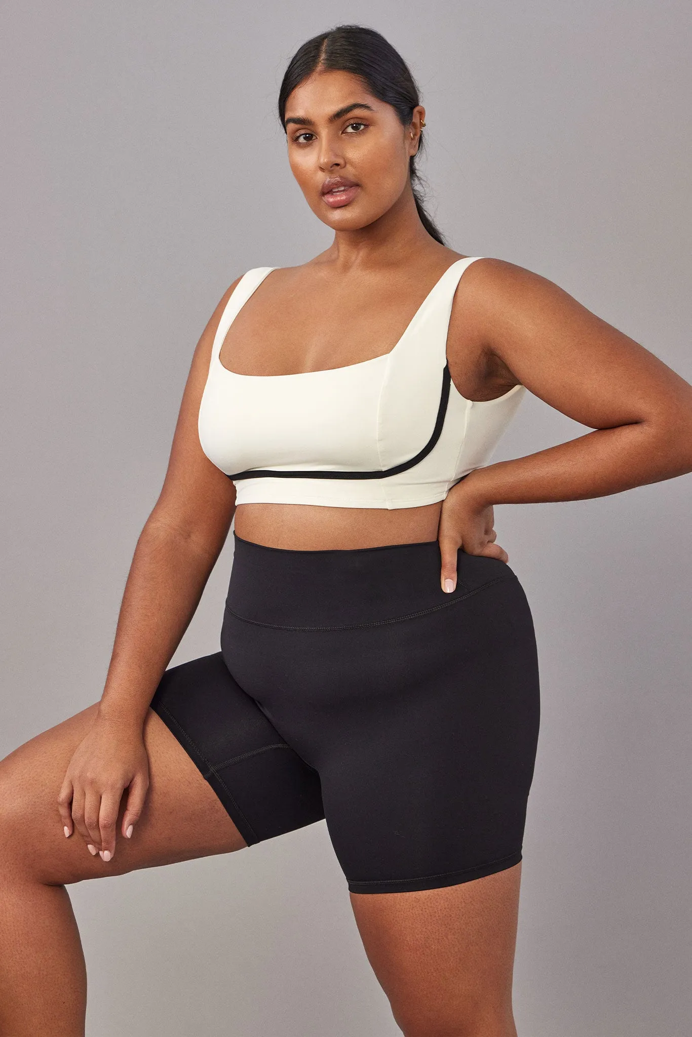 Zion Bra - Ivory/Black sold by Monday Swimwear product image thumbnail 5