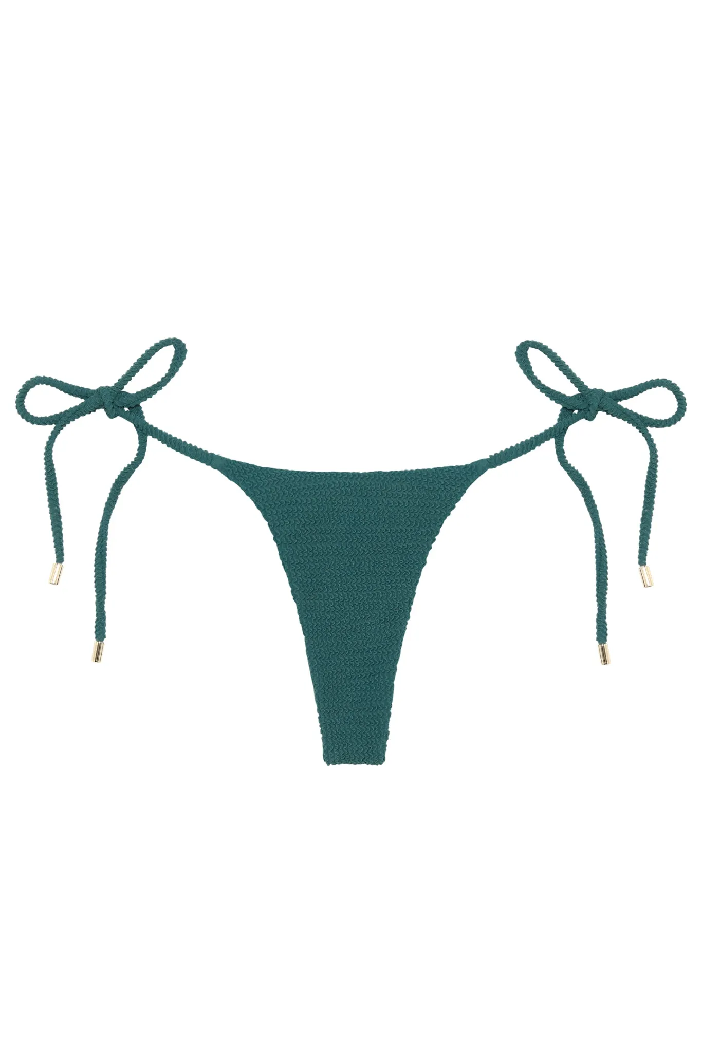 Palma Bottom - Ocean Green Crinkle sold by Monday Swimwear