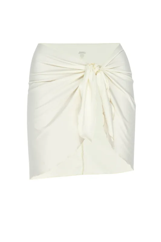 St. Barth's Skirt - Ivory sold by Monday Swimwear