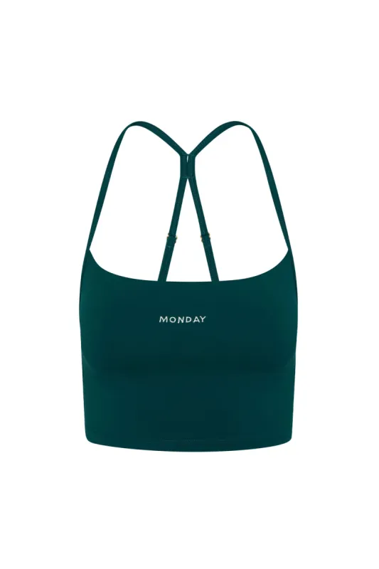 Olympic Tank - Evergreen sold by Monday Swimwear