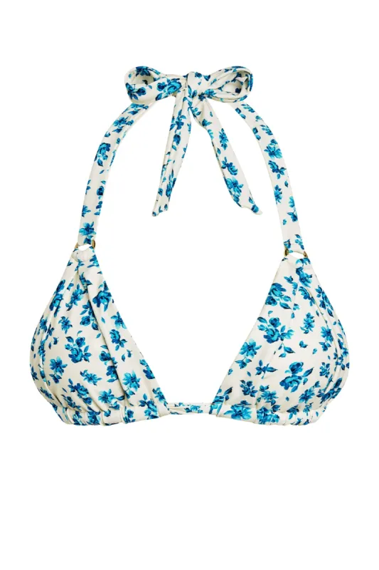 Morocco Top - Lake Como Watercolor sold by Monday Swimwear