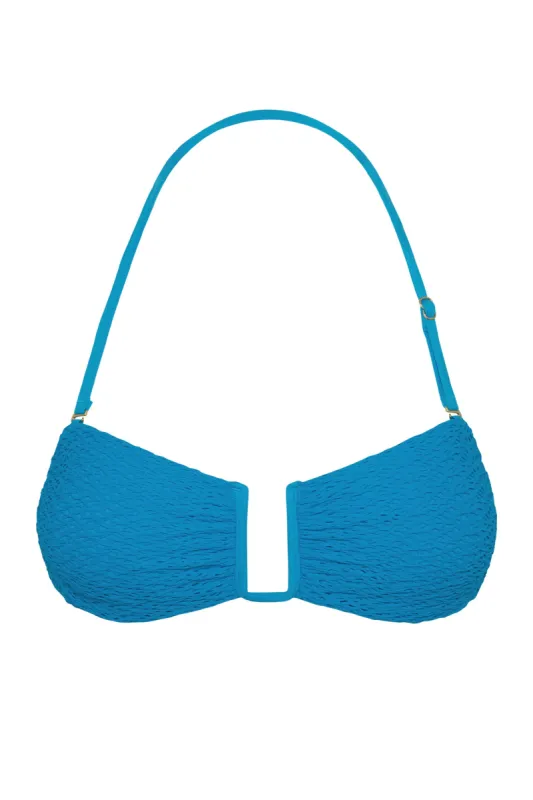 St. Martinique Bandeau - Ride the Wave Crochet made by Monday Swimwear
