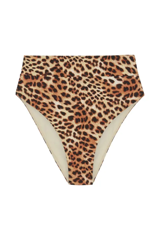 Sorrento Bottom - Marbled Jaguar sold by Monday Swimwear