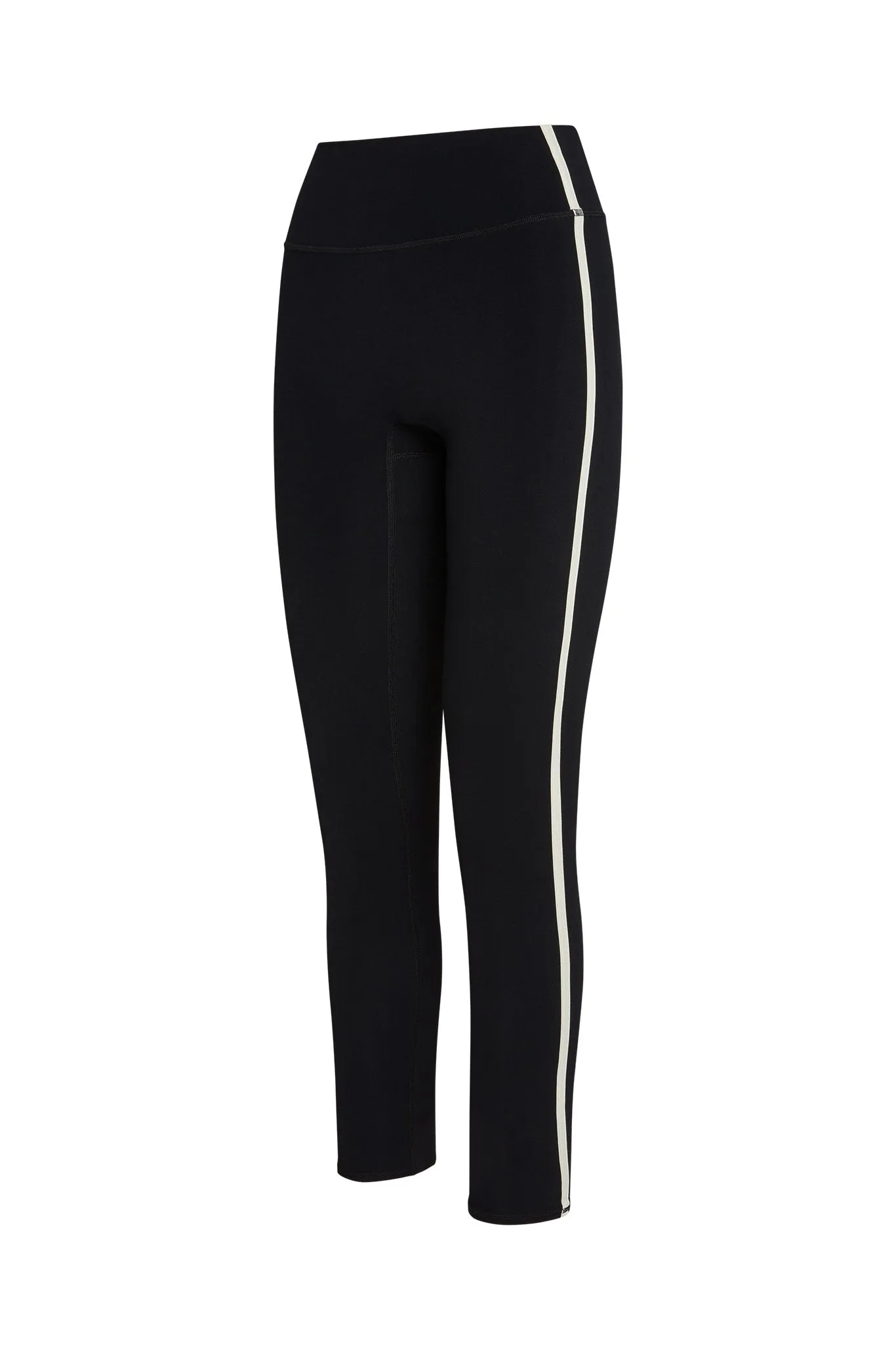 Acadia Legging 27" - Black/Ivory sold by Monday Swimwear