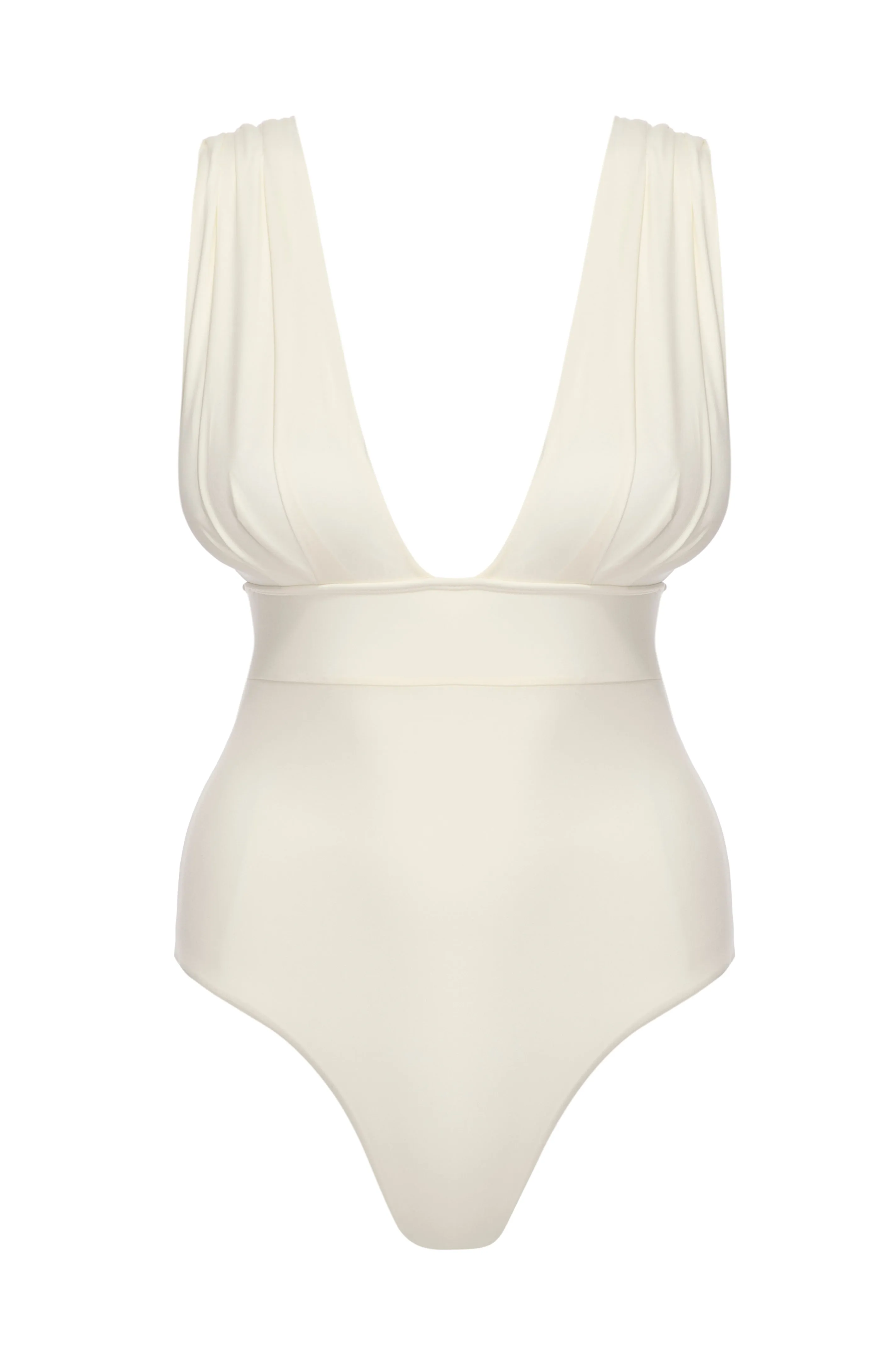 Aruba One Piece - Ivory sold by Monday Swimwear