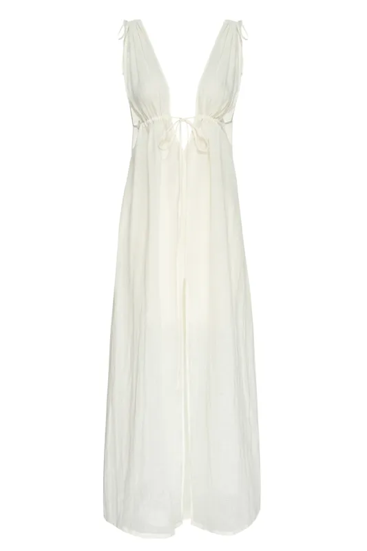 Mallorca Dress - Ivory sold by Monday Swimwear