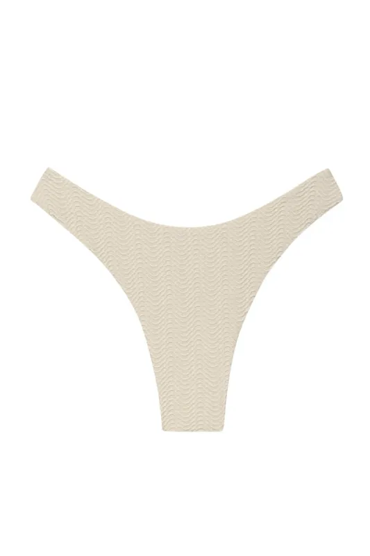 Byron Bottom - Vanilla Chevron sold by Monday Swimwear