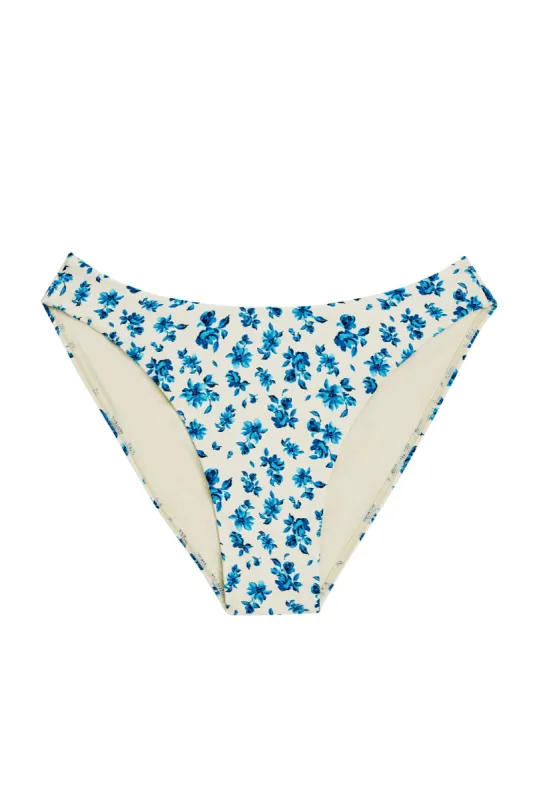 Seychelles Bottom - Lake Como Watercolor (Modest Coverage) sold by Monday Swimwear