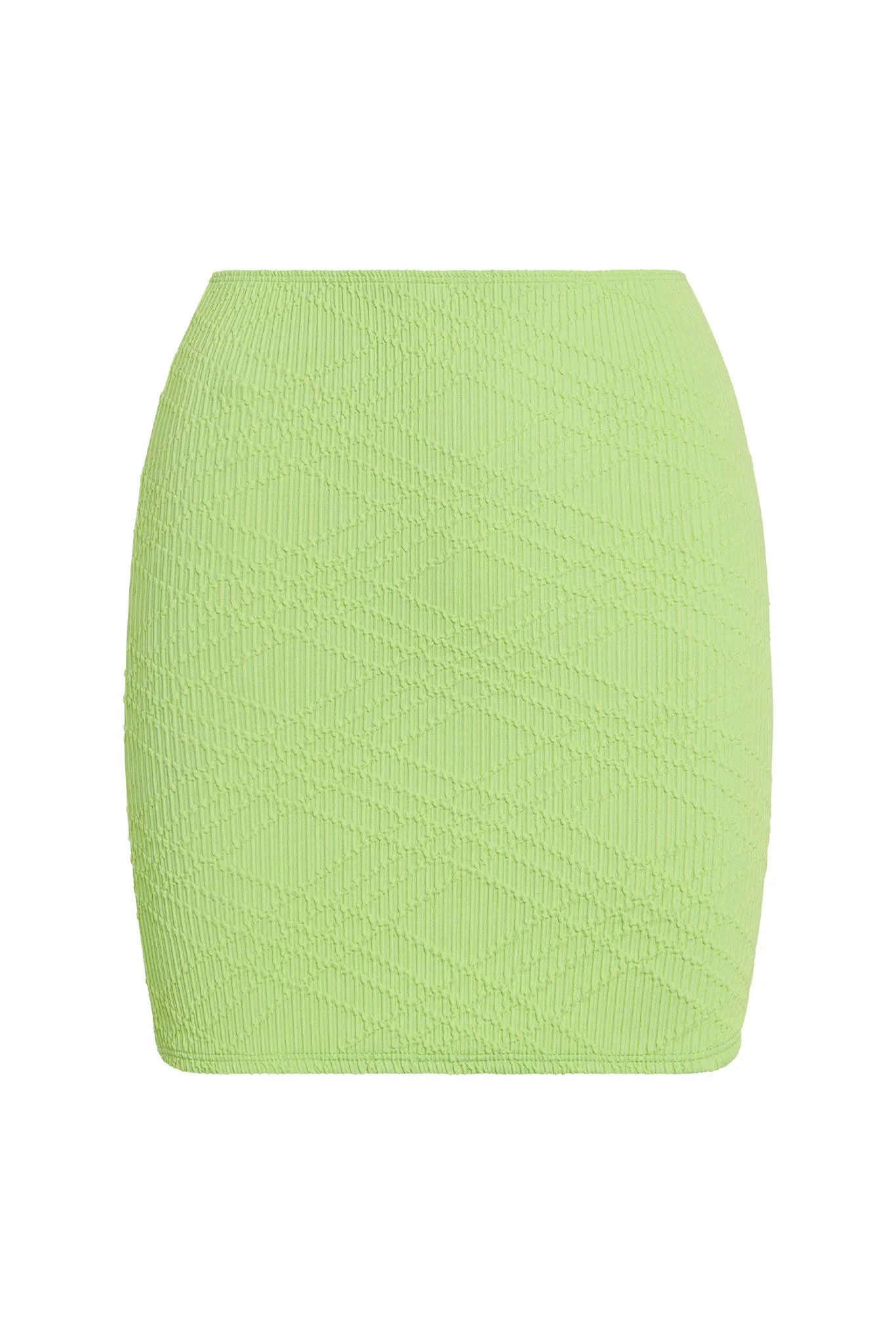 Cayman Skirt - Honeydew Summer Plaid | Parallel