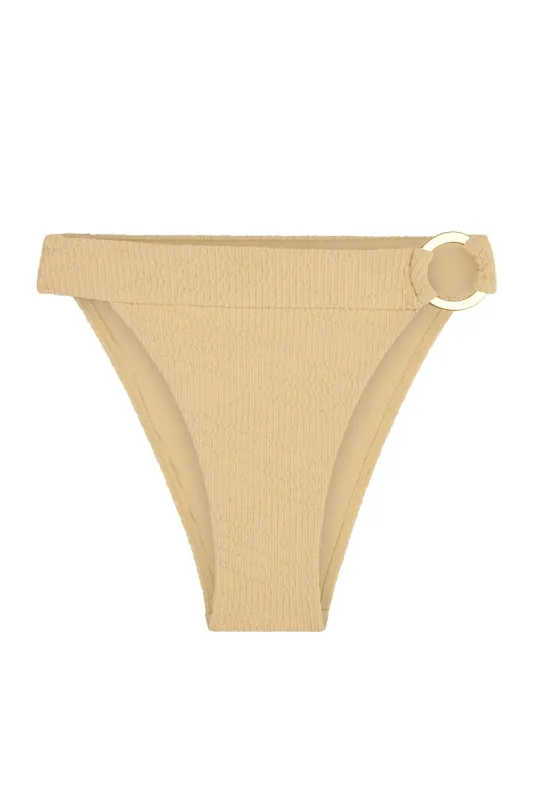 Antigua Bottom - Raffia Summer Plaid sold by Monday Swimwear