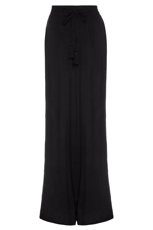 Tahiti Pant - Black sold by Monday Swimwear