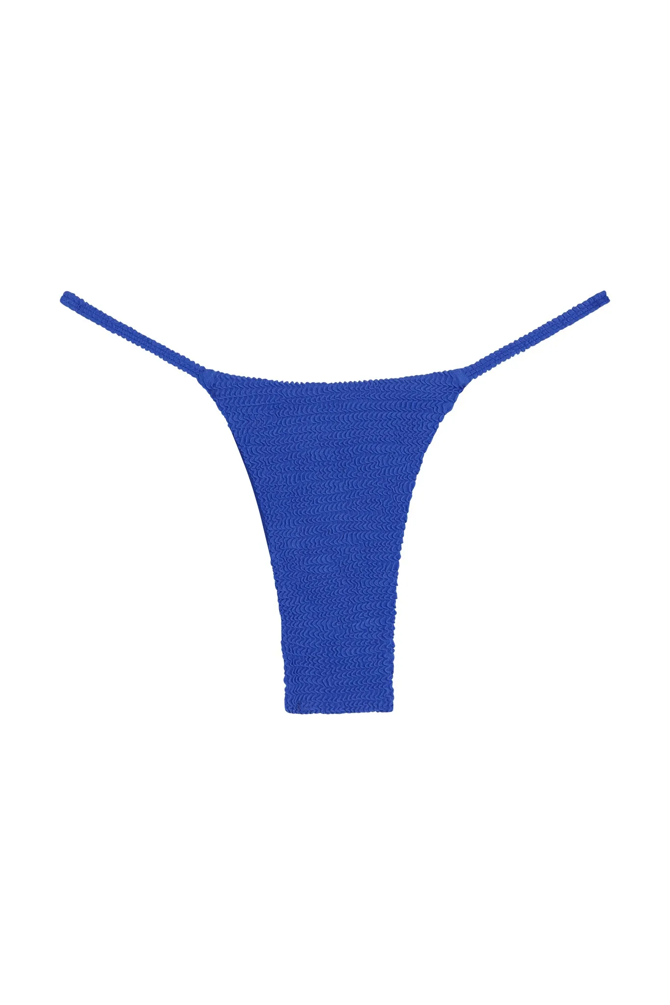 Barbados Bottom - Cobalt Crinkle sold by Monday Swimwear