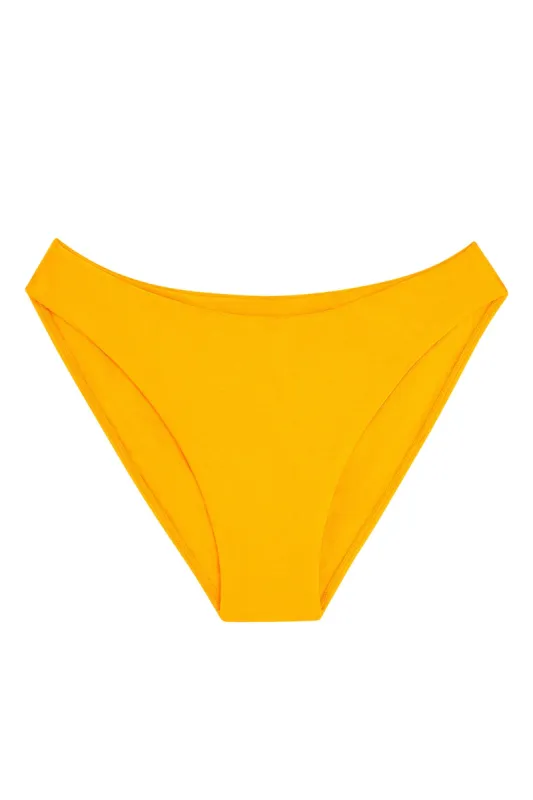 Seychelles Bottom - Mango Shiny (Modest Coverage) sold by Monday Swimwear