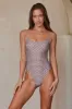Bahamas One Piece - Husk Geo sold by Monday Swimwear