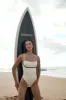Sausalito One Piece - Ivory/Black sold by Monday Swimwear