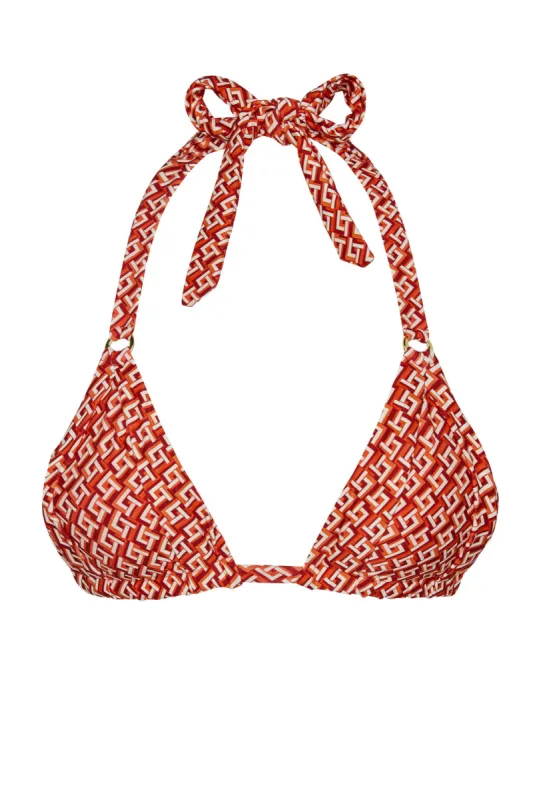 Morocco Top - Lattice Geo sold by Monday Swimwear