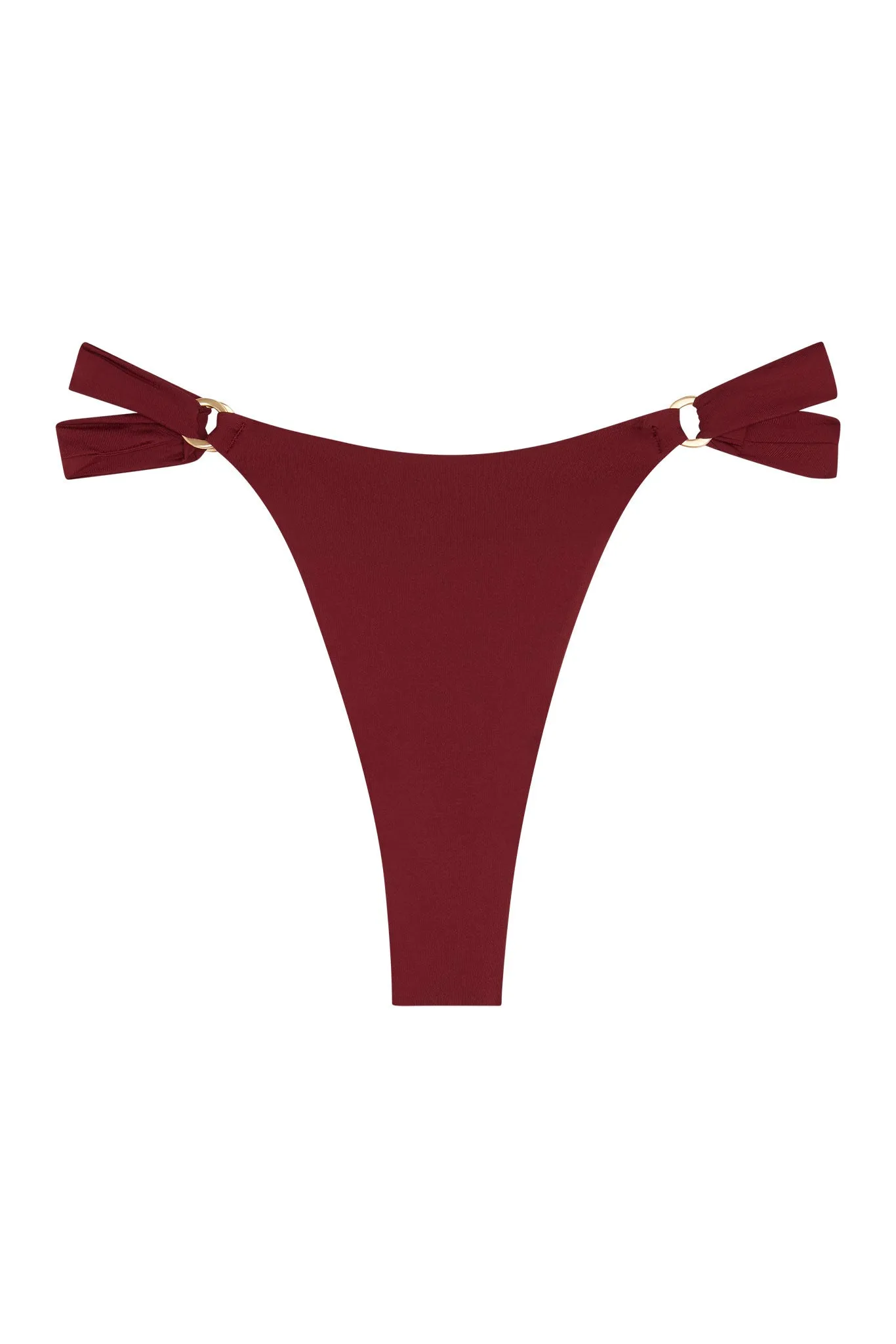 Morocco Bottom - Burgundy sold by Monday Swimwear