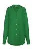 Barcelona Tunic - Palm Green Crinkle Linen sold by Monday Swimwear