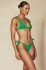 Havana Thong - Palm Green Crinkle sold by Monday Swimwear