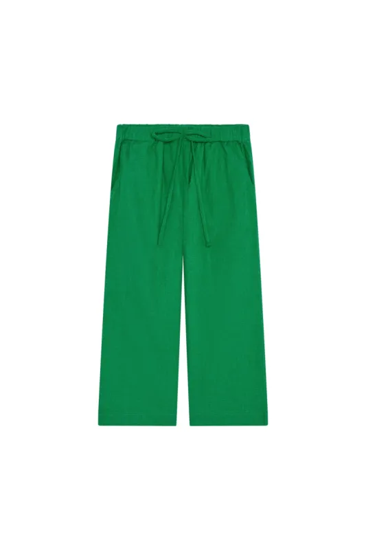 Tuscany Pant Kids - Palm Green sold by Monday Swimwear