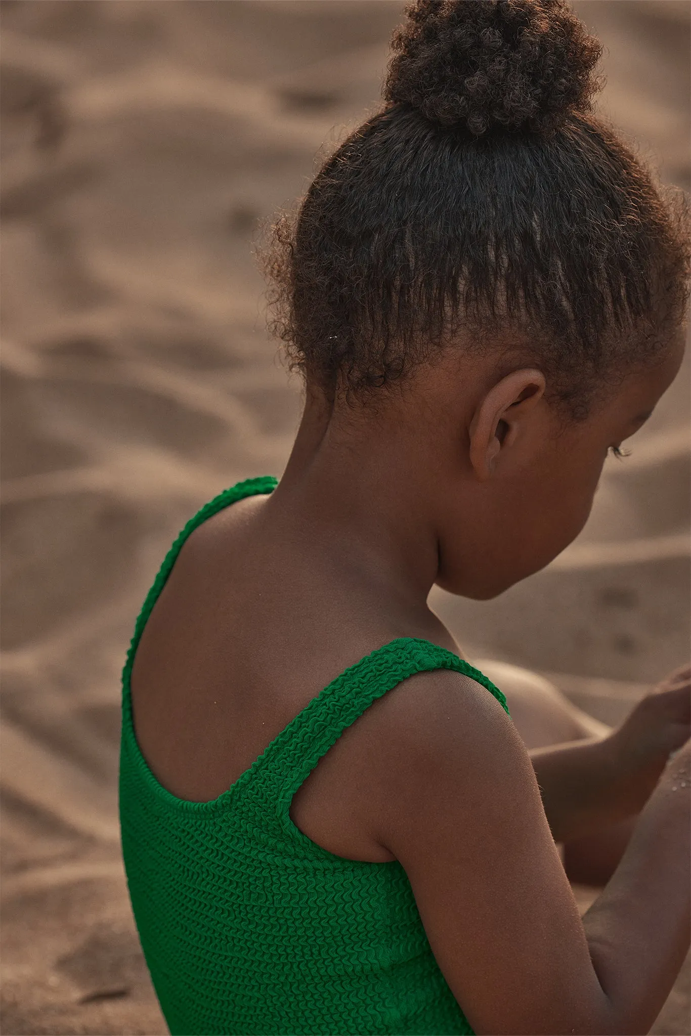 Sardinia One Piece - Palm Green Crinkle sold by Monday Swimwear product image thumbnail 4