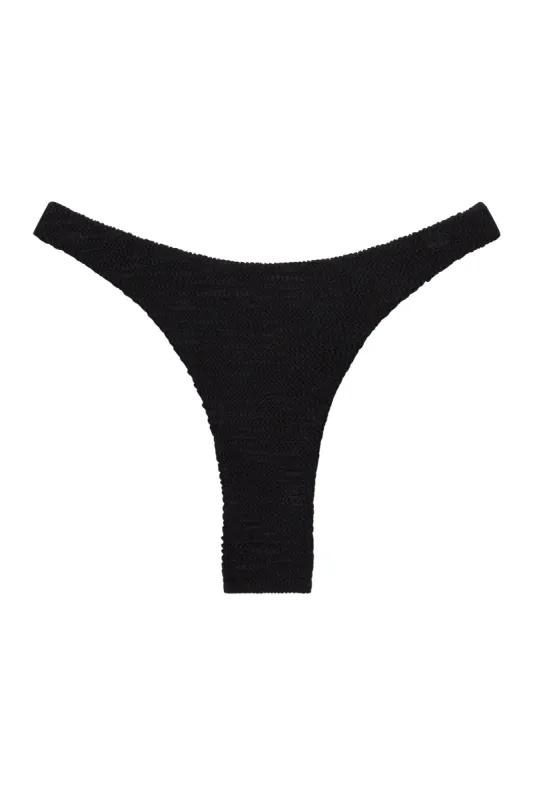 Tamarama Bottom - Black Crinkle sold by Monday Swimwear