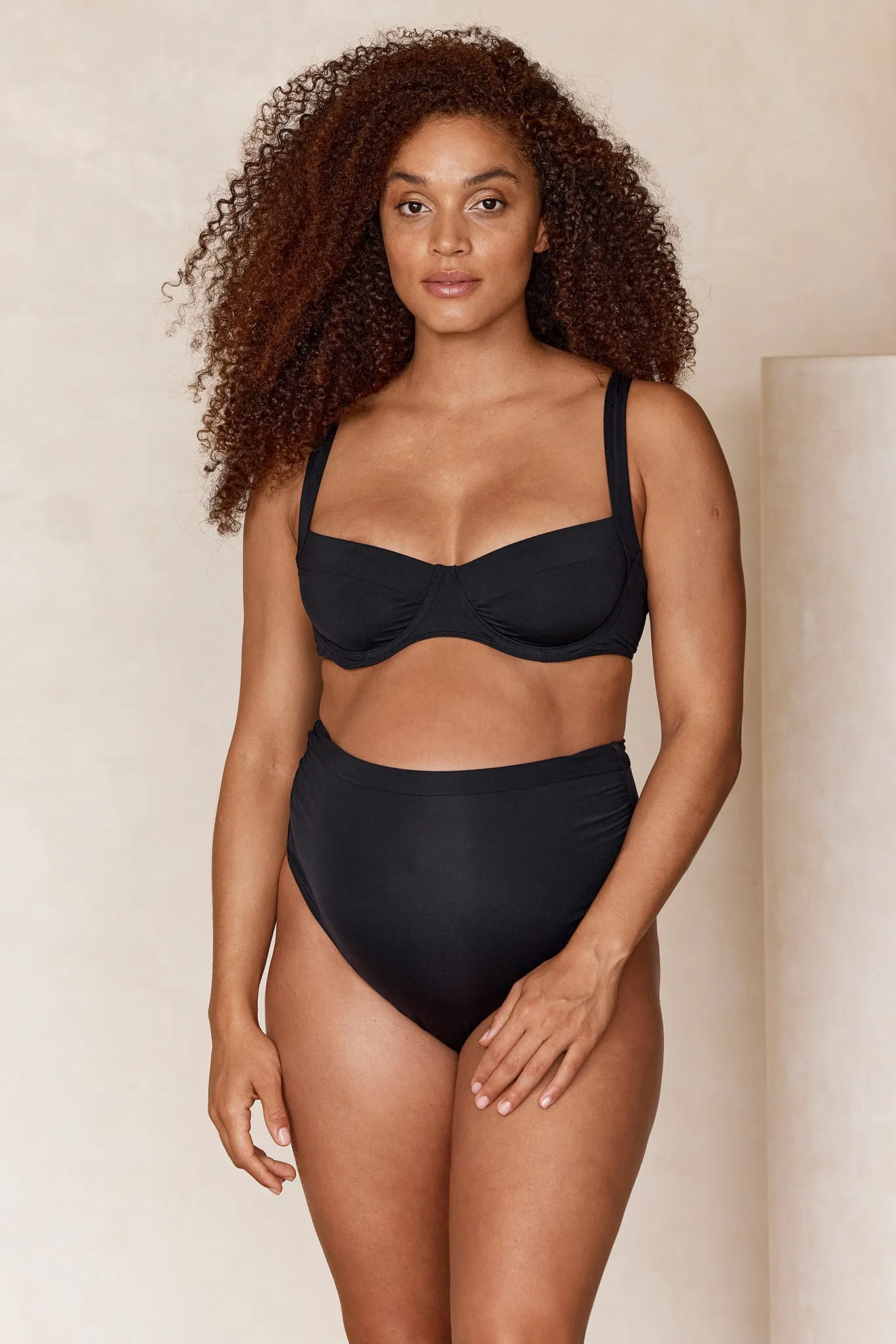 Maternity Riviera Bottom - Black sold by Monday Swimwear product image thumbnail 3