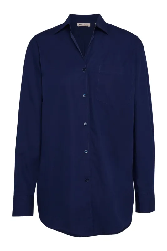 La Jolla Shirt - Midnight sold by Monday Swimwear