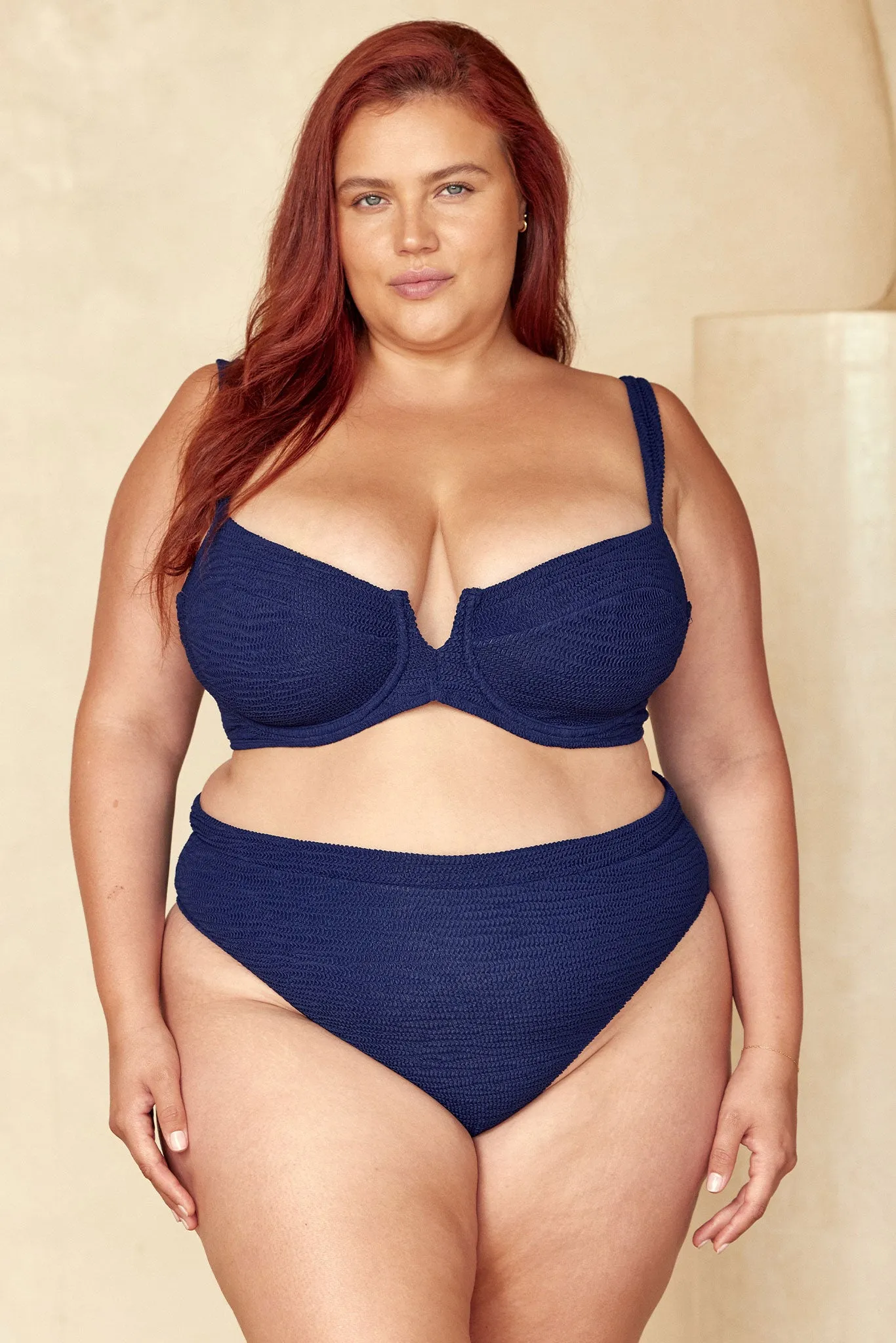 Riviera Bottom - Midnight Crinkle sold by Monday Swimwear product image thumbnail 4